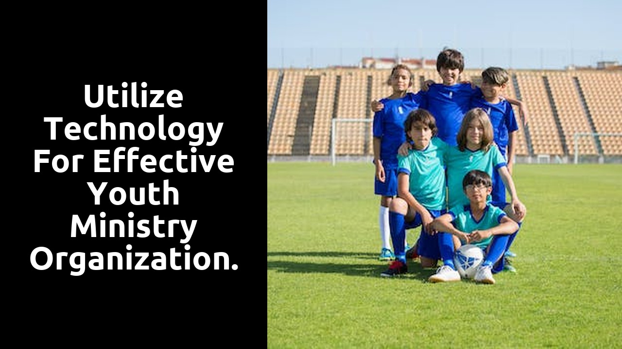 Utilize Technology For Effective Youth Ministry Organization